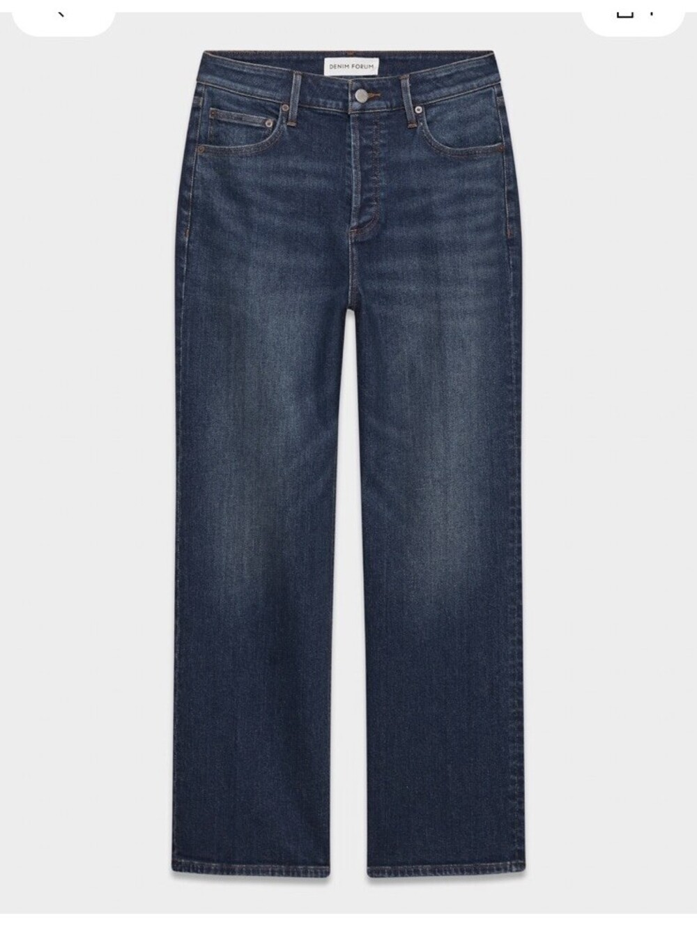 NWT Aritzia Denim Forum Womens Jeans Arlo Curve High Rise Straight Leg - Size 26